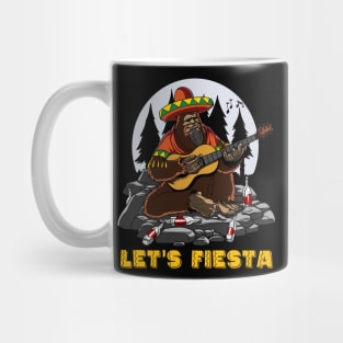 Bigfoot Cinco de Mayo Fiesta Mexican Party Mug